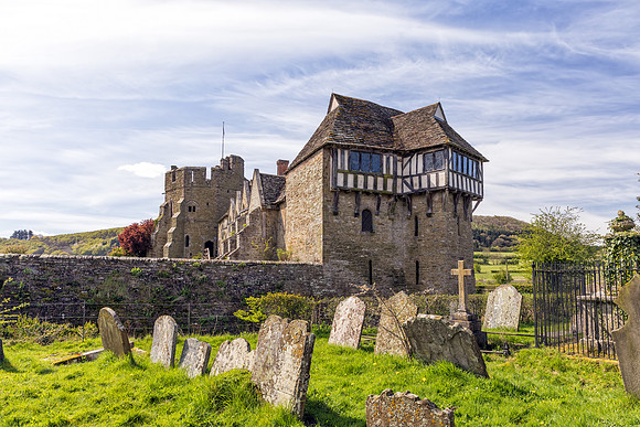 The North Tower, Stokesay Castle, April 2017