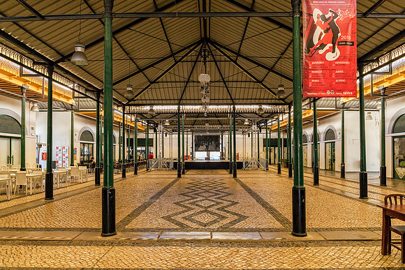 Old Town Market Interior, Tavira, Algarve, Portugal, May 2018
