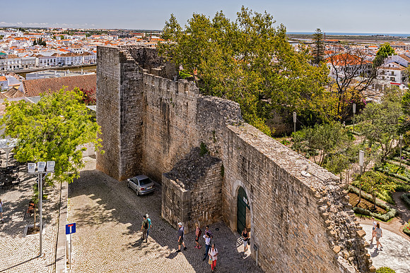 Tavira Castle, Algarve, Portugal, May 2018