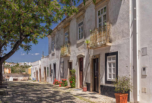 Traditional Houses in Tavira, Algarve, Portugal, May 2018