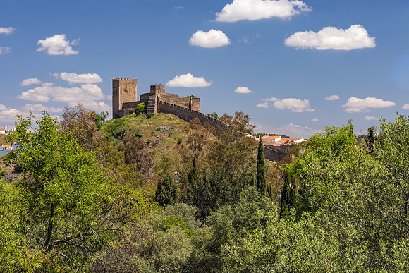 Mertola Castle, Alentejo region, Portugal, May 2018