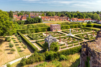 Elizabethan Garden, Kenilworth Castle, Warwickshire.