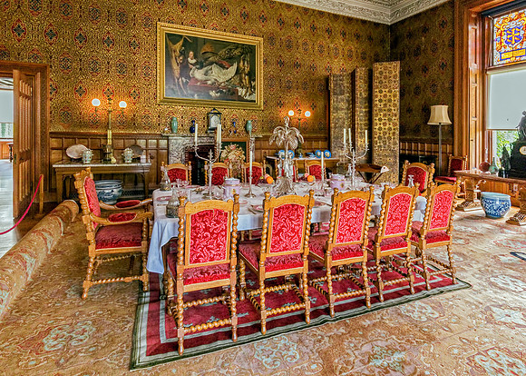 Dining Room, Charlecote House, Warwickshire.