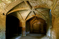 Cellars, Kenilworth Castle, Warwickshire, England.