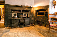 Victorian Kitchen Range and Bread Oven, Charlecote House, Warwickshire.