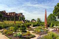 Elizabethan Garden, Kenilworth Castle, Warwickshire.