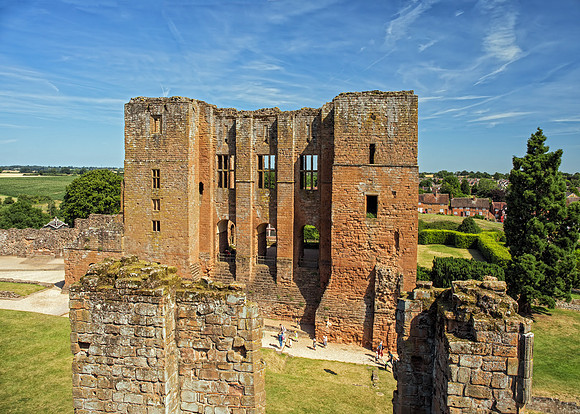 The Keep, Kenilworth Castle, Warwickshire.