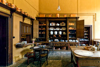 Victorian Kitchen, Charlecote house, Warwickshire.