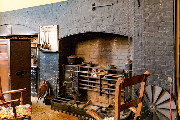 Victorian Rotisserie, Charlecote House, Warwickshire.