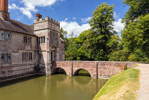 The Brick Bridge, Baddesley Clinton Manor House, July 2017