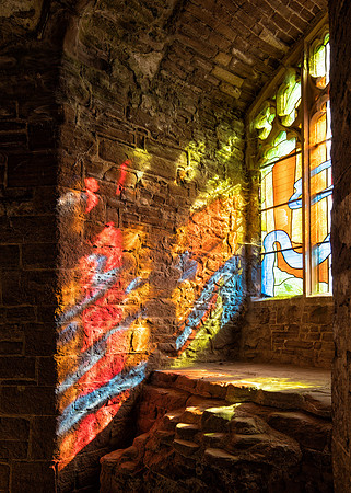 Chapel Window, Goodrich Castle, Herefordshire.