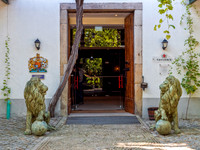 Taylor's Port House Entrance , Gaia, Portugal, September 2018