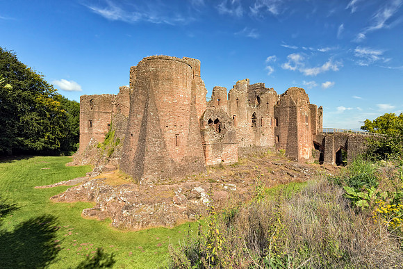 Goodrich Castle, Herefordshire.