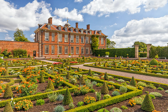 Hanbury Hall Garden, Worcestershire.