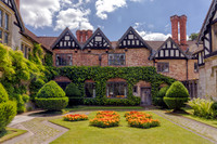 The Courtyard within Baddesley Clinton Manor House, July 2017