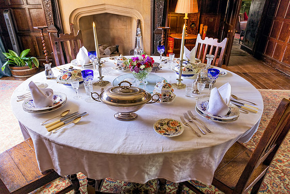 Dining Table, Baddesley Clinton Manor House, July 2017