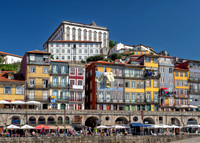 Ribeira & Bishop's Palace, Porto, Portugal, September 2018