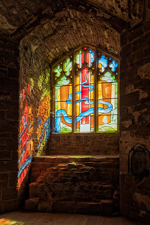 Chapel Window, Goodrich Castle, Herefordshire.